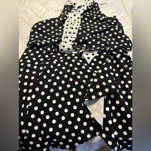 2 piece blouse and skirt